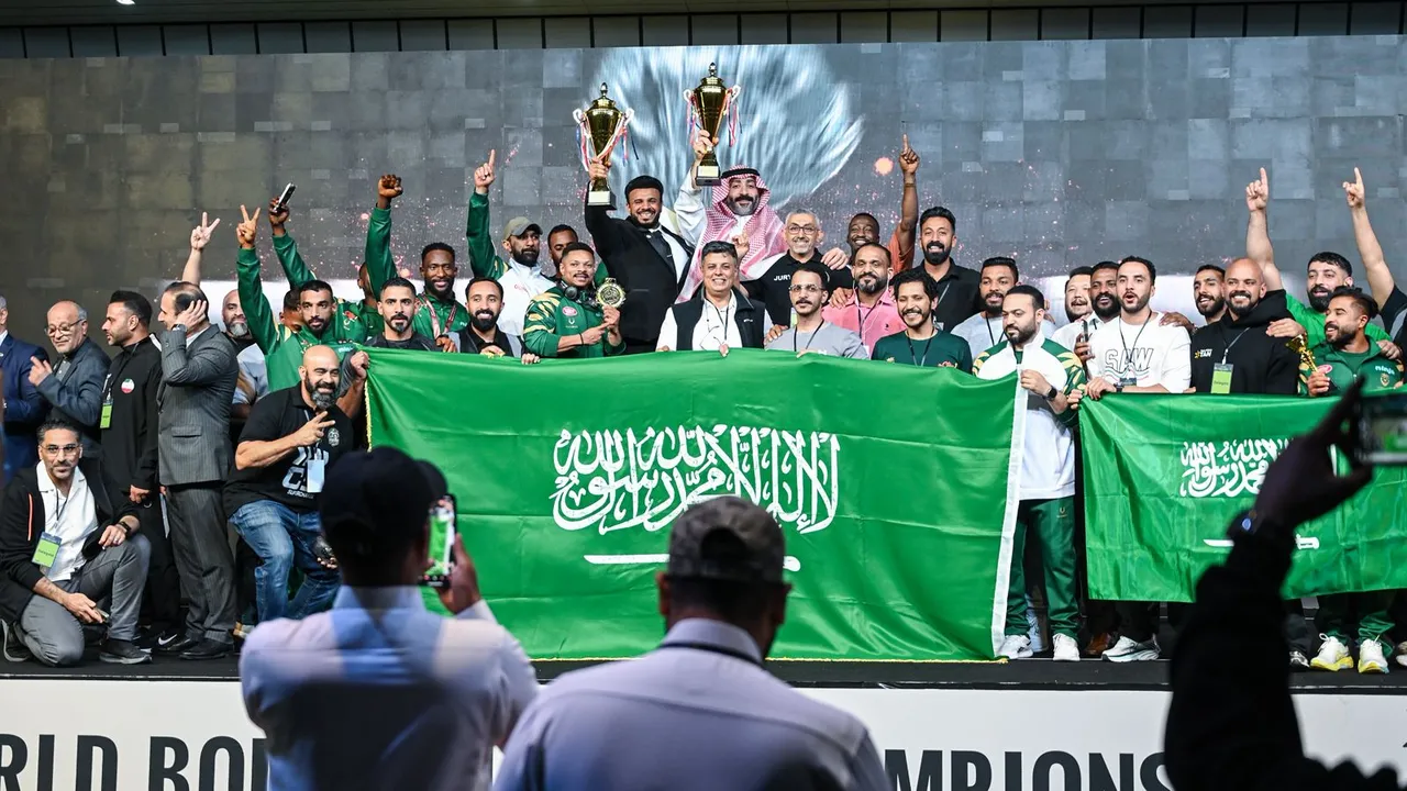 السعودية تتصدر العالم في بطولة كمال الأجسام بـ56 ميدالية